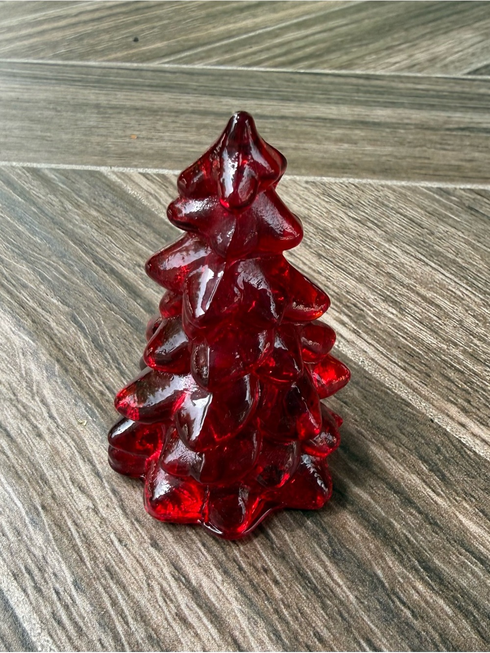 Mosser Red Glass Tree -  Holiday Accent